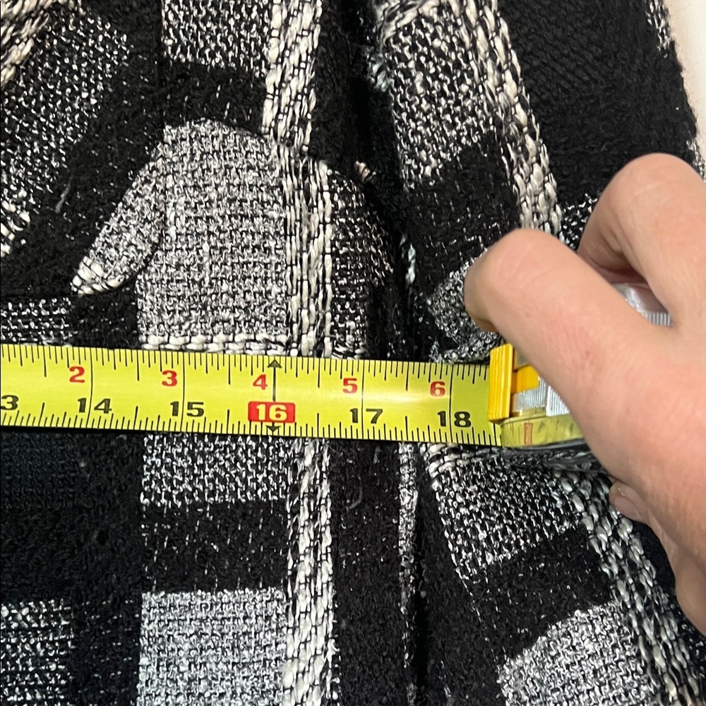 Elliott Lauren Black and White Checkered Blazer - Picture 10 of 10